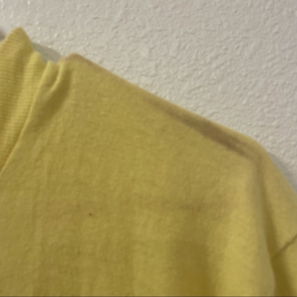 Oliver North for President shirt yellow vtg rare - Picture 7 of 11